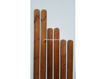 Gjerdeplanke – brun tone 18x95x1500 mm