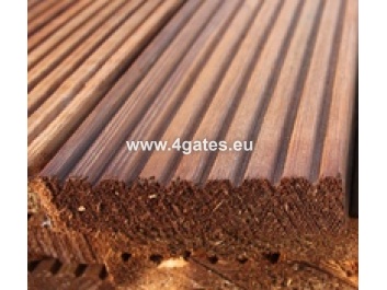 Terrasseplanke – brun tone 28x120x4800 mm