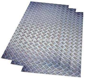 Tread plate (checker plate) - Aluminium; 2,0*1000*2000 mm