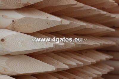 Wooden Posts D80 (120 pc.)