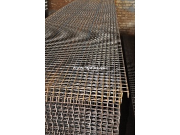 Black welded steel grating SP; 34x38/40x4; 6100x1000 mm