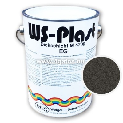 Farge svart grafitt WS Plast 0021
