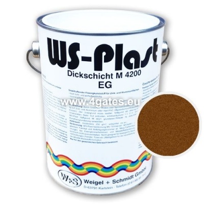 Краска WS-Plast 0024 шоколадный графит