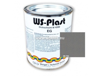 Farge sølvgrå WS Plast DB 702