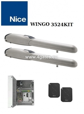 Автоматика для двустворчатых ворот NICE WINGO 3524KIT ( дo 7M)