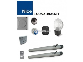 Double gate automation system NICE TOONA 4024KIT (up to 6M) (OPERA)