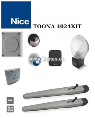 Double gate automation system NICE TOONA 4024KIT (up to 6M) (OPERA)