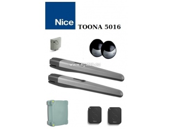 Double gate automation system NICE TOONA 5016 KIT (up to 10M)