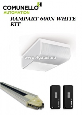 Heisportautomatisering COMUNELLO RAMPART 600N WHITE KIT