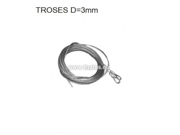 Kabelių rinkinys / kabelis D = 3mm