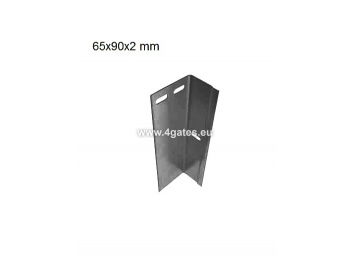 Vertical angle 65x90x2mm