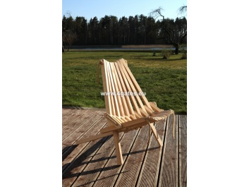 Unique ECO ash wooden armchair