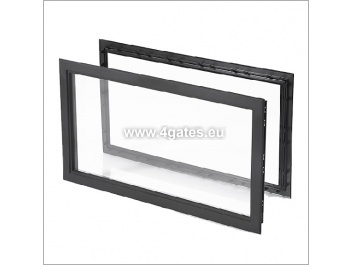 Gate windows Acrylic glass / Double glazing / Ventilation grilles