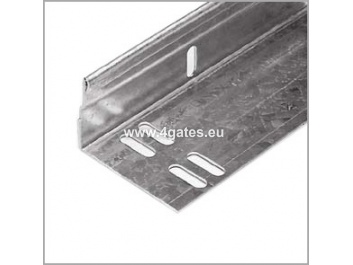 Wall profiles / Angles / gate guides / Galvanized mounting profiles